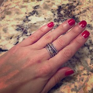 David Yurman Double Crossover Ring